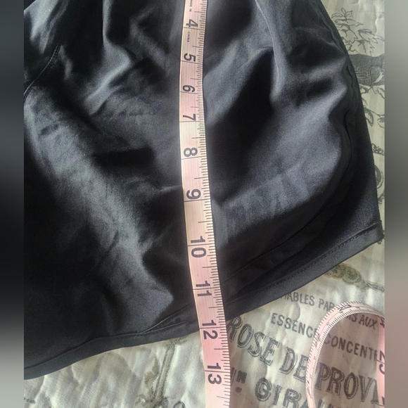 Nike Dri-FIT Tempo Running Shorts Black White Swoosh XS - Picture 9 of 9